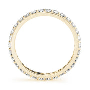 14K Yellow Gold 3/8 ct tw Diamond Wedding Ring
