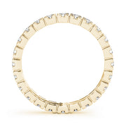 18K Yellow Gold 3/8 ct tw Diamond Wedding Ring