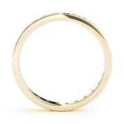 18K Yellow Gold 1/4 ct tw Diamond Wedding Ring