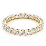 18K Yellow Gold 1 ct tw Diamond Wedding Ring