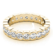 14K Yellow Gold 7/8 ct tw Diamond Wedding Ring