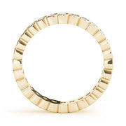 18K Yellow Gold 7/8 ct tw Diamond Wedding Ring