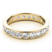 18K Yellow Gold 7/8 ct tw Diamond Wedding Ring