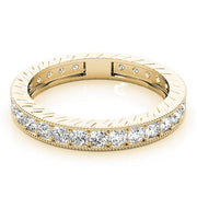 14K Yellow Gold 3/8 ct tw Diamond Wedding Ring