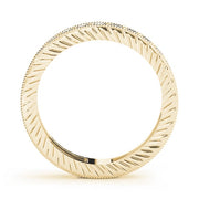 18K Yellow Gold 3/8 ct tw Diamond Wedding Ring