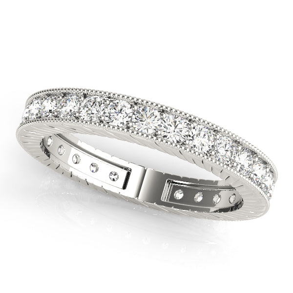 Platinum 3/8 ct tw Diamond Wedding Ring