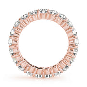14K Rose Gold 3 ct tw Diamond Wedding Ring