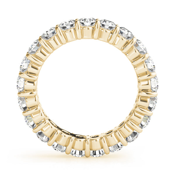 14K Yellow Gold 3 ct tw Diamond Wedding Ring