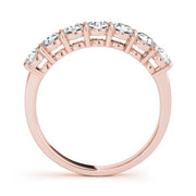 14K Rose Gold 1 ct tw Diamond Wedding Ring