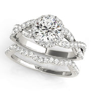 Halo Diamond Engagement Ring