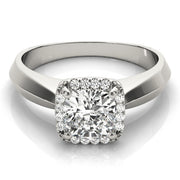 Halo Diamond Engagement Ring