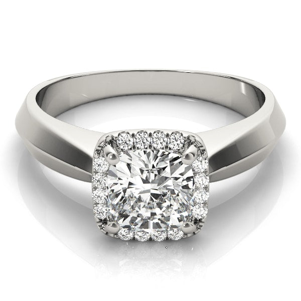 Halo Diamond Engagement Ring