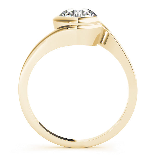 14K Yellow Gold 1/2 ct tw Solitaire Diamond Engagement Ring