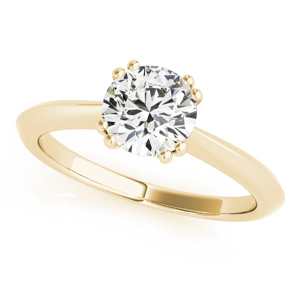 14K Yellow Gold 1 ct tw Solitaire Diamond Engagement Ring