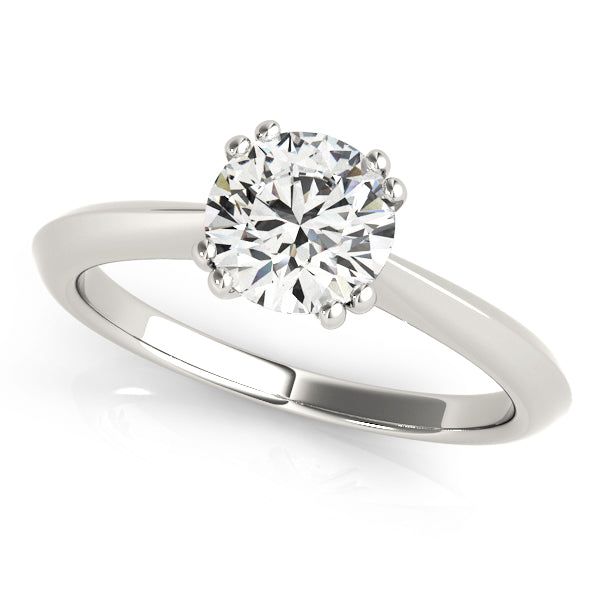 Platinum 1 ct tw Solitaire Diamond Engagement Ring