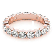14K Rose Gold 1/2 ct tw Diamond Wedding Ring