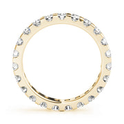 18K Yellow Gold 1/4 ct tw Diamond Wedding Ring