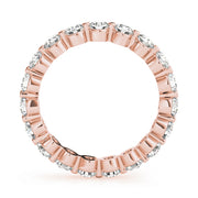 18K Rose Gold 5/8 ct tw Diamond Wedding Ring