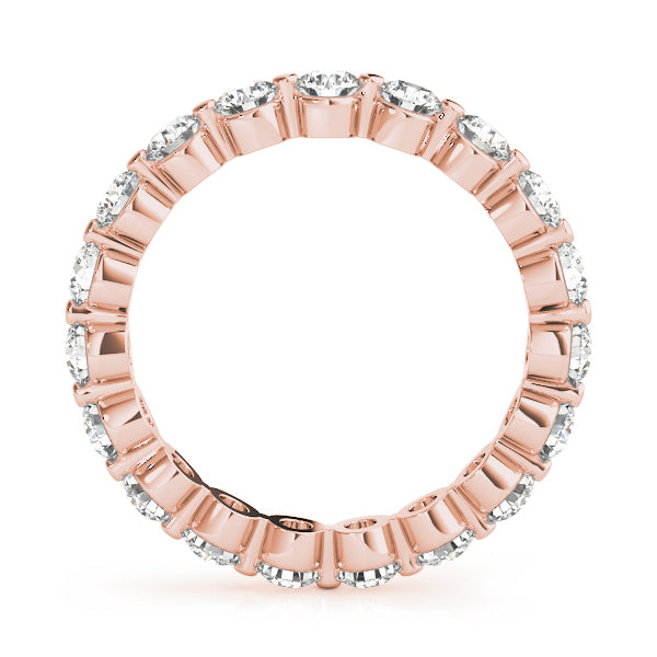 14K Rose Gold 5/8 ct tw Diamond Wedding Ring