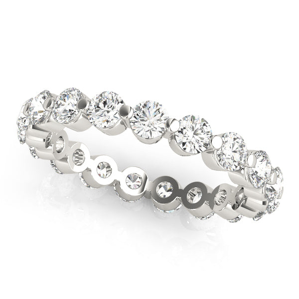 14K White Gold 5/8 ct tw Diamond Wedding Ring