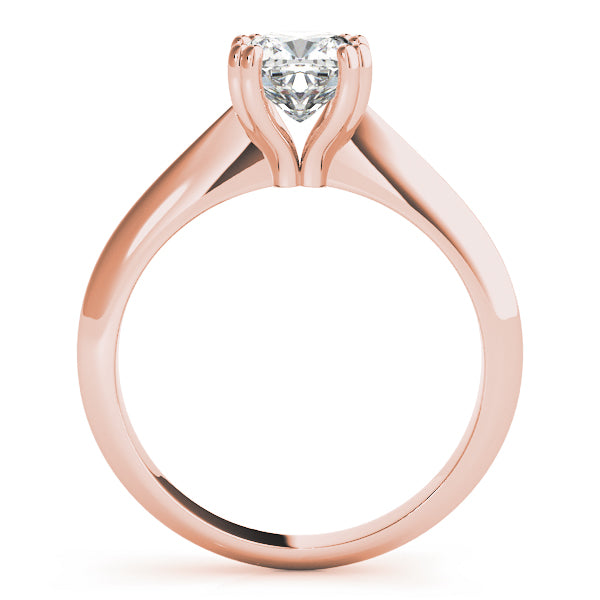 14K Rose Gold 1/2 ct tw Solitaire Diamond Engagement Ring