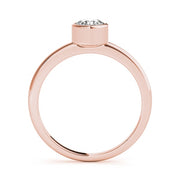 14K Rose Gold 1/2 ct tw Solitaire Diamond Engagement Ring