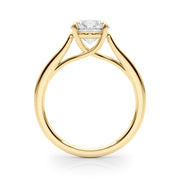 18K Yellow Gold 1 1/2 ct tw Solitaire Diamond Engagement Ring