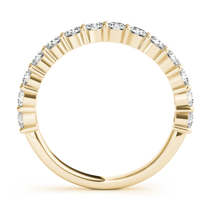18K Yellow Gold 1 ct tw Diamond Wedding Ring