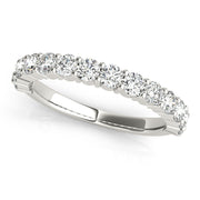 14K White Gold 1 ct tw Diamond Wedding Ring