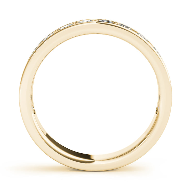 14K Yellow Gold 1 ct tw Diamond Wedding Ring