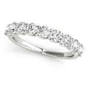 18K White Gold 1 ct tw Diamond Wedding Ring