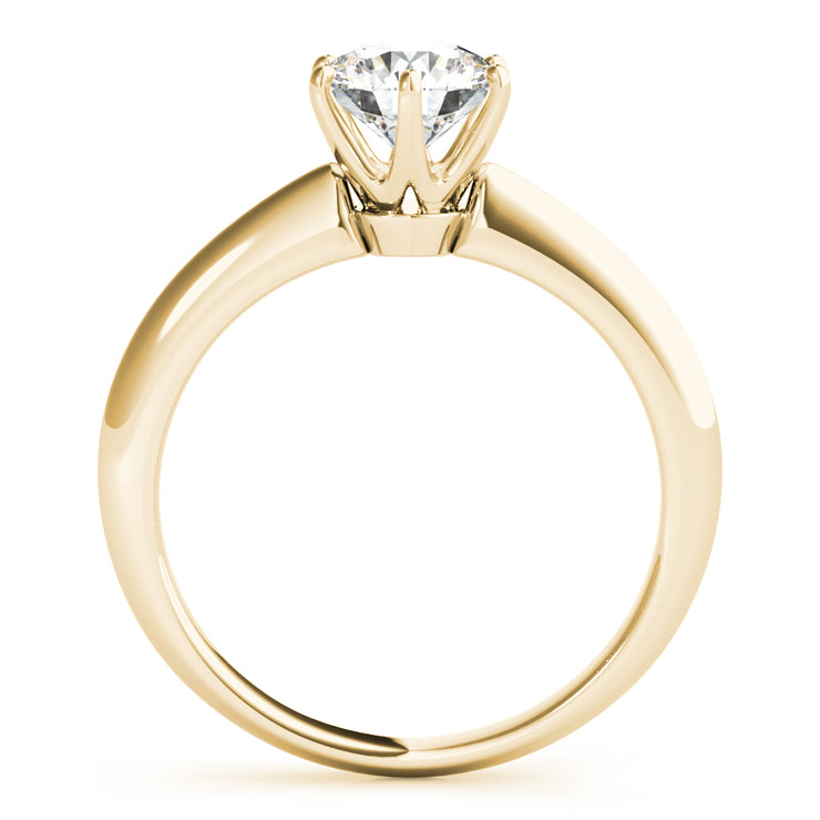 14K Yellow Gold 1 ct tw Solitaire Diamond Engagement Ring