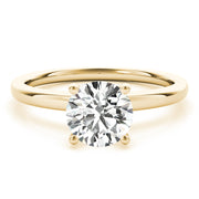 14K Yellow Gold 1 ct tw Solitaire Diamond Engagement Ring