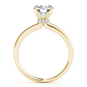 18K Yellow Gold 1 ct tw Solitaire Diamond Engagement Ring