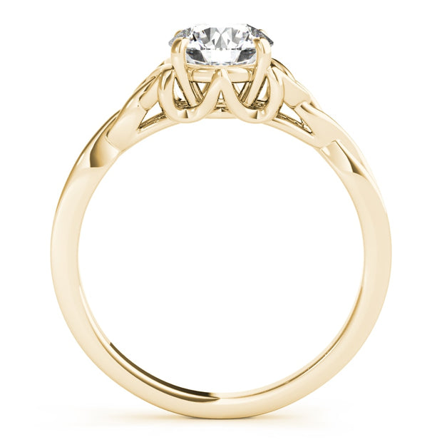 14K Yellow Gold 1/2 ct tw Solitaire Diamond Engagement Ring