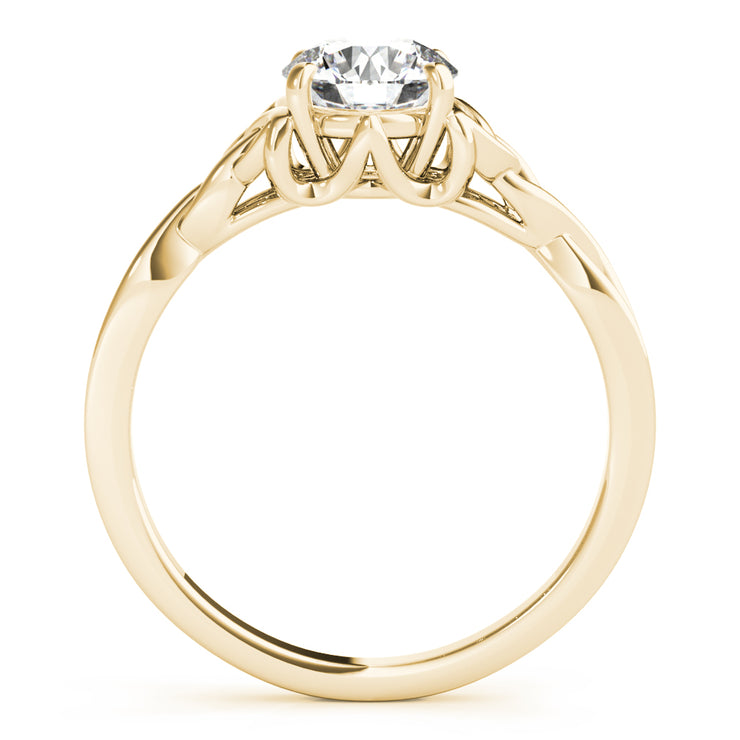 14K Yellow Gold 1/2 ct tw Solitaire Diamond Engagement Ring