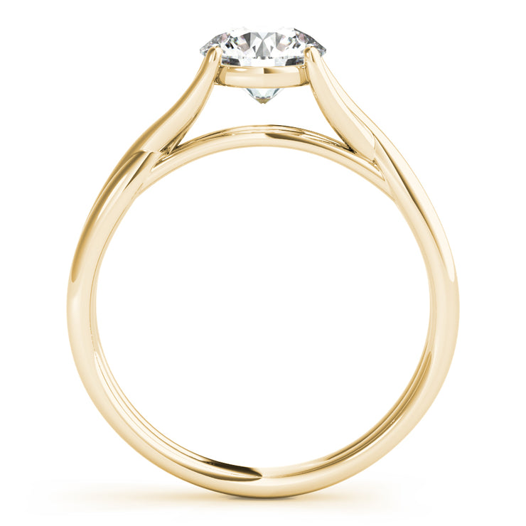 14K Yellow Gold 1 ct tw Solitaire Diamond Engagement Ring
