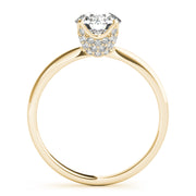 18K Yellow Gold 1 1/4 ct tw Solitaire Diamond Engagement Ring