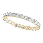 14K Yellow Gold 3/4 ct tw Diamond Wedding Ring