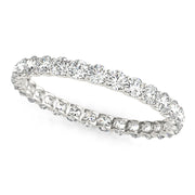 18K White Gold 3/4 ct tw Diamond Wedding Ring