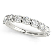Platinum 3/4 ct tw Diamond Wedding Ring