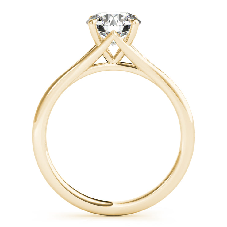 14K Yellow Gold 1 ct tw Solitaire Diamond Engagement Ring