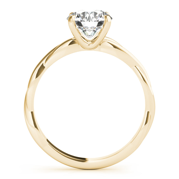 14K Yellow Gold 1 ct tw Solitaire Diamond Engagement Ring