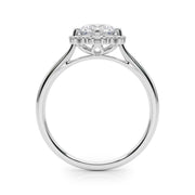 Halo Diamond Engagement Ring