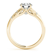 18K Yellow Gold 1 ct tw Solitaire Diamond Engagement Ring