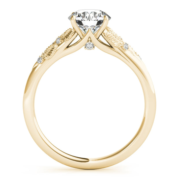 18K Yellow Gold 1 ct tw Solitaire Diamond Engagement Ring