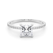 Halo Diamond Engagement Ring