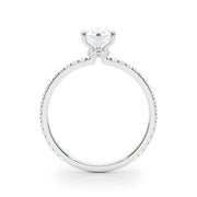Halo Diamond Engagement Ring
