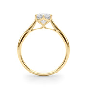 18K Yellow Gold 1 ct tw Solitaire Diamond Engagement Ring