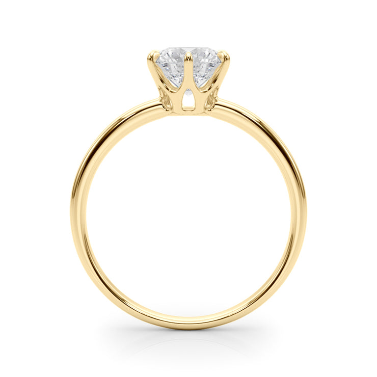 14K Yellow Gold 1 ct tw Solitaire Diamond Engagement Ring